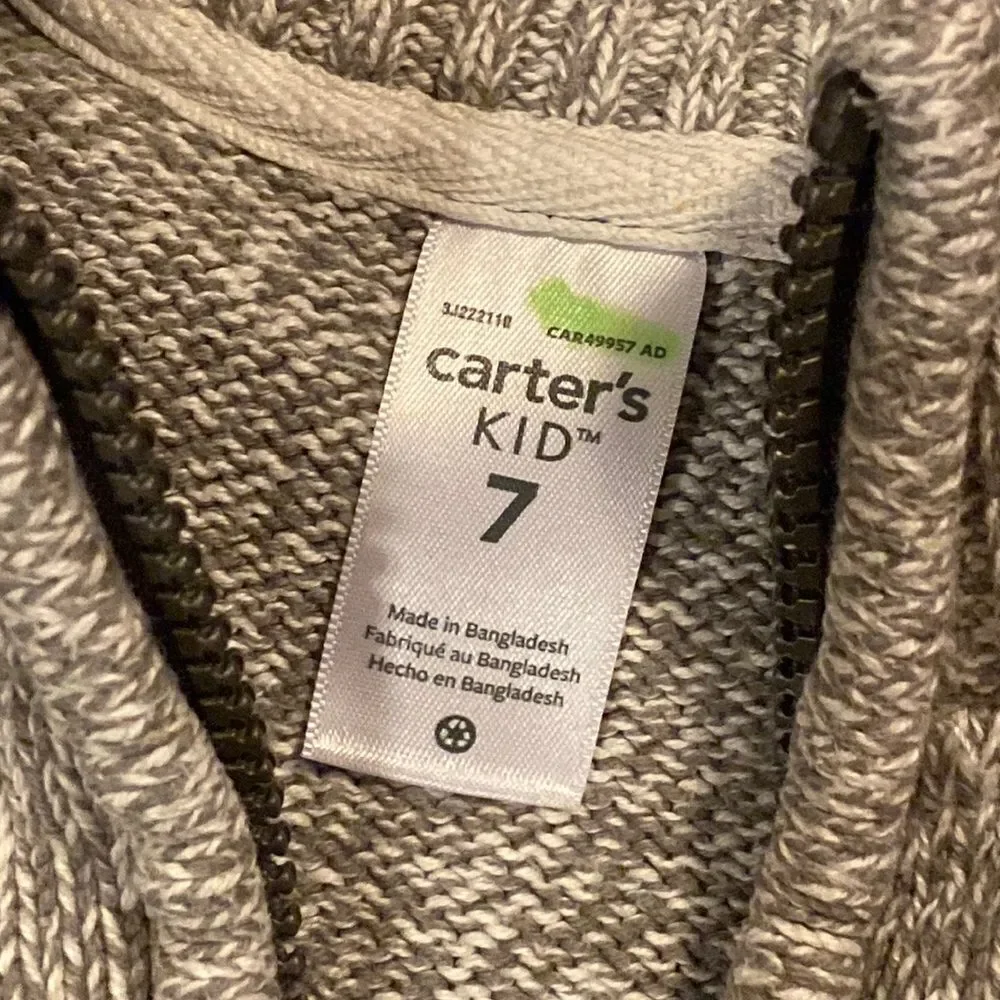 Carter’s Kids Size 7 Sweater